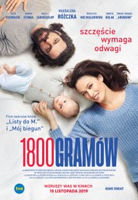 Plakat Filmu 1800 gramów (2019)